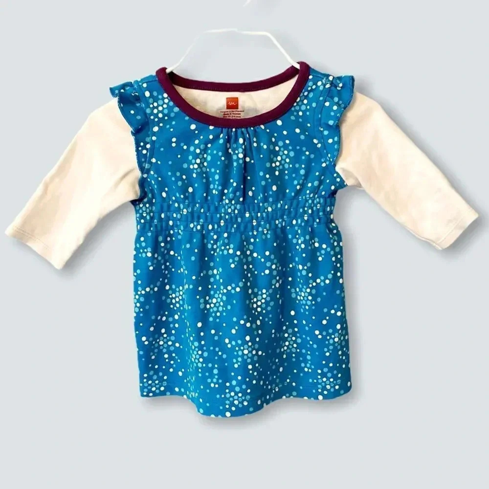 Tea Collection | Long Sleeve Baby Dress (3-6 mos)